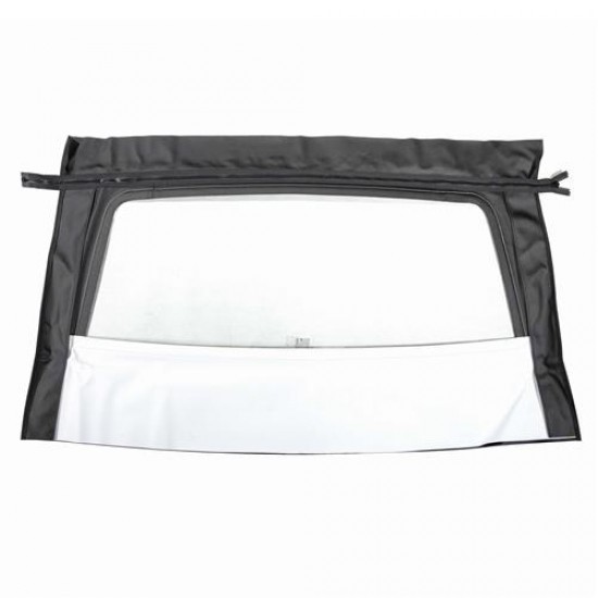 Kee Auto Tops Convertible Rear Glass with Zipper White 1983-1990 Mustang